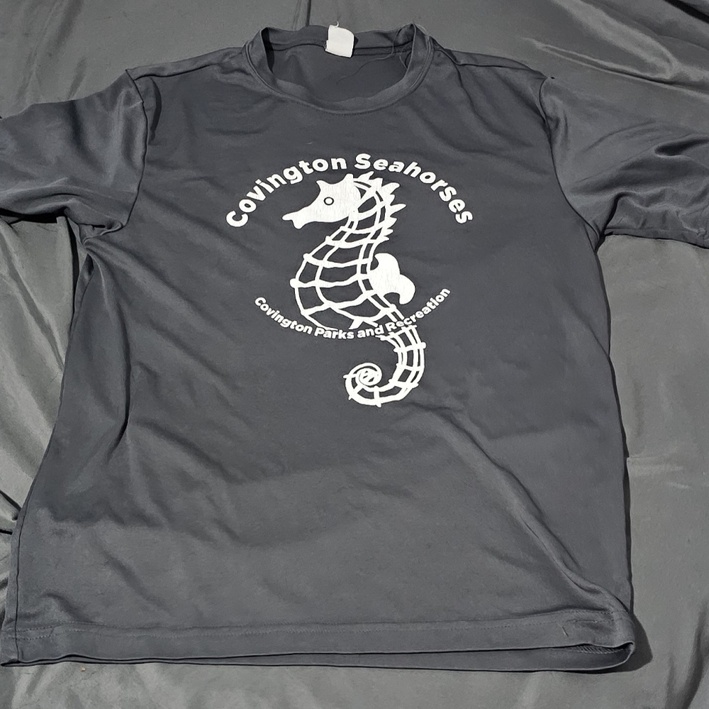 Gildan Gray Covington Seahorses T-Shirt
